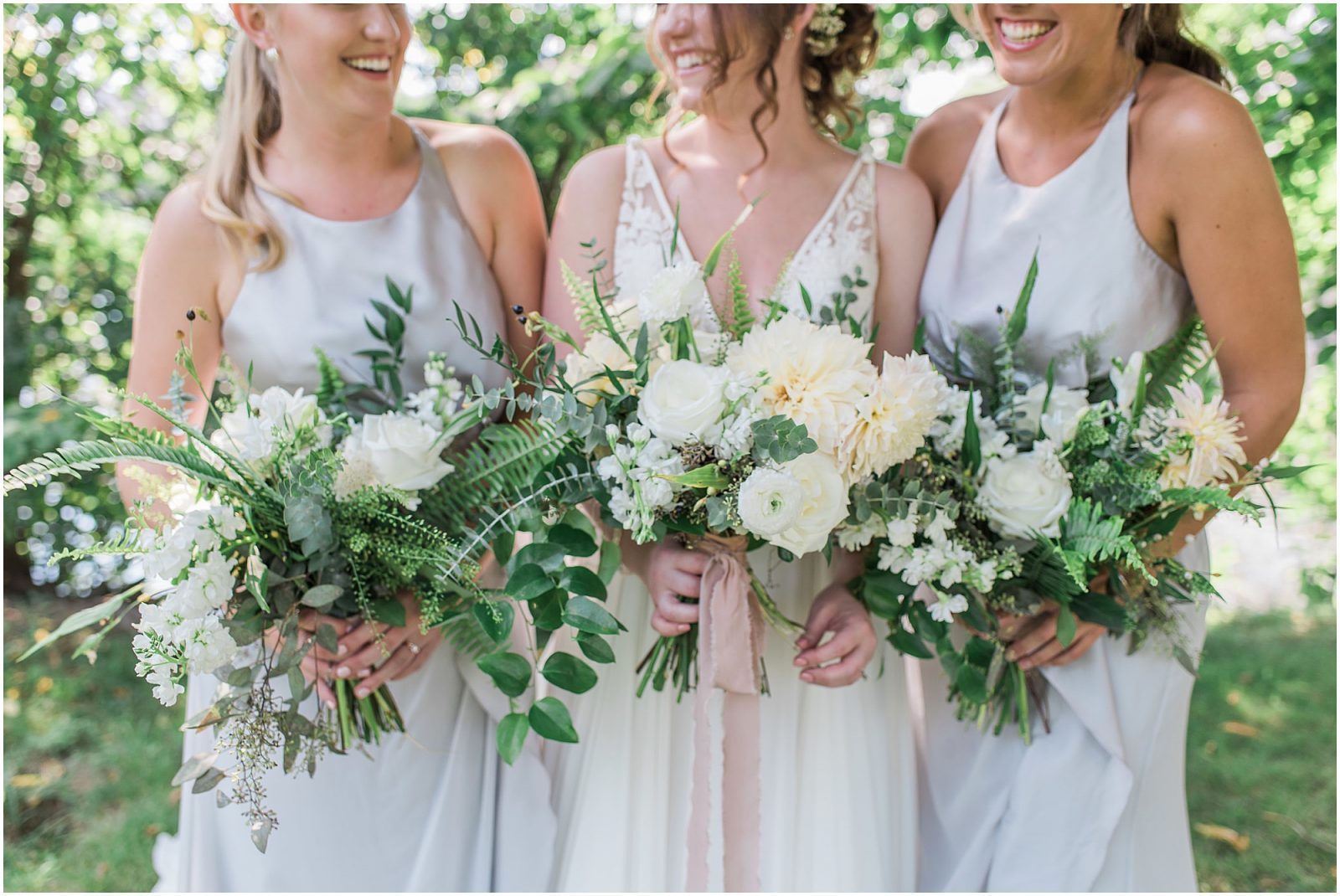 Lush green and white bouquet - ottawa - lush wedding