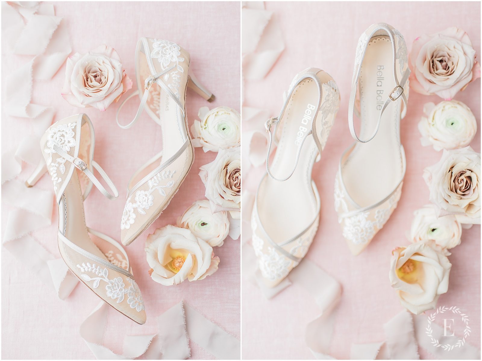 22 - Bella Belle for Fairy Dreams Bridal - lace bridal shoes ottawa