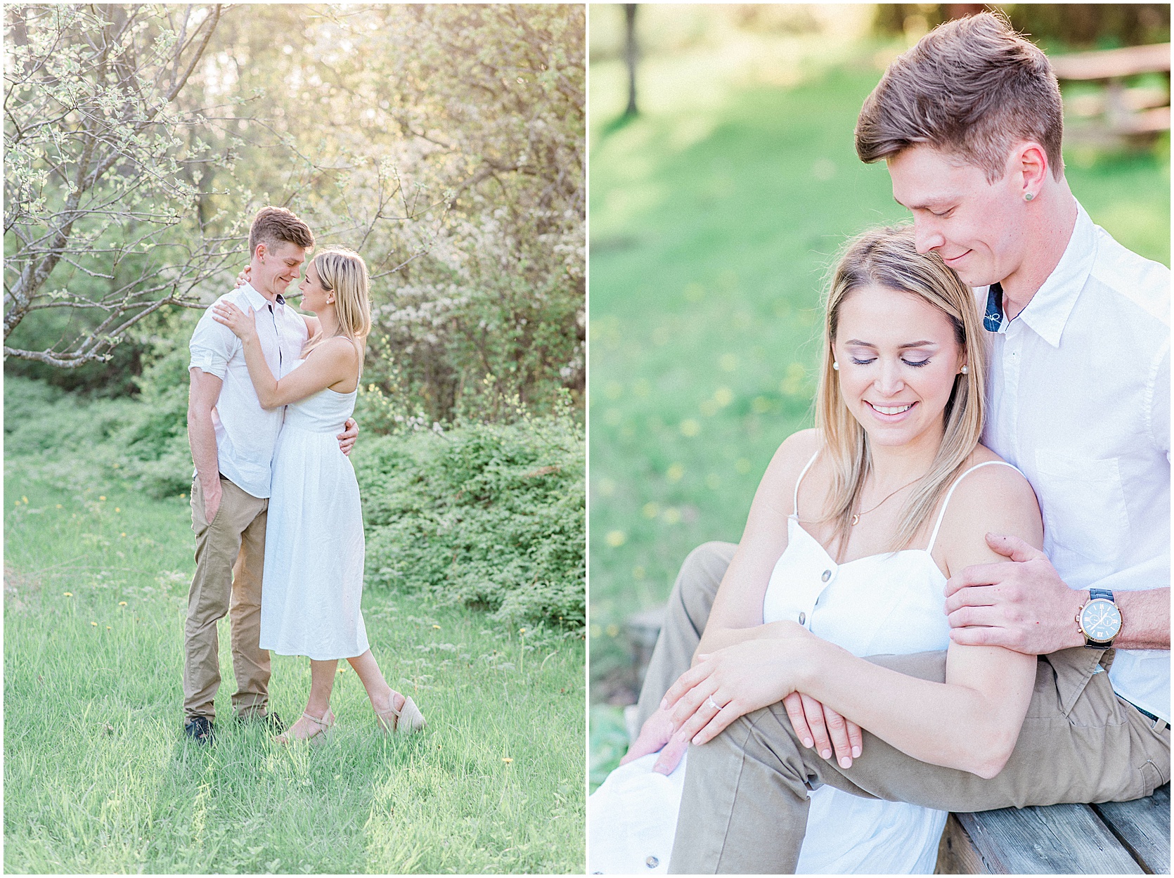 Ottawa engagement session, forest and country - light and airy photographer - photography by emma